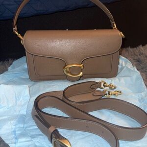 Coach Tabby 26 Shoulder Bag In Dark Stone -CH857 EUC